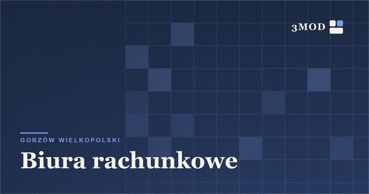 Grafika poglądowa kategorii biura rachunkowe w Gorzowie Wielkopolskim
