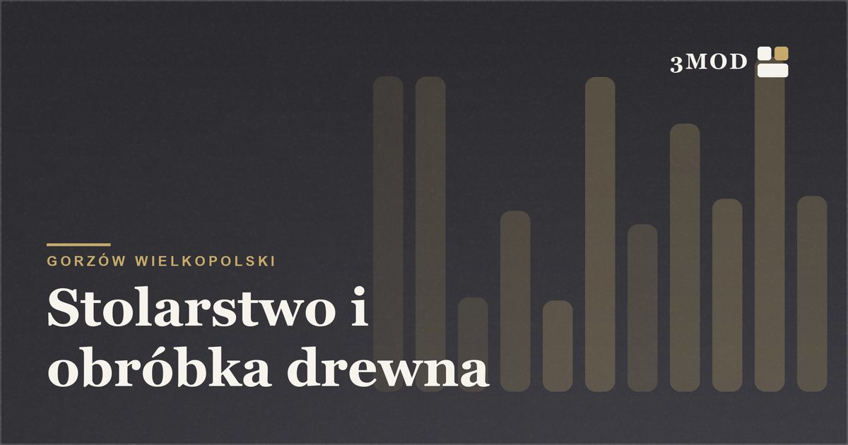 Grafika poglądowa kategorii stolarstwo i obróbka drewna w Gorzowie Wielkopolskim